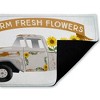 Stupell Industries Autumn Farm Flowers Truck Printed Outdoor Door Mat, design by Arrolynn Weiderhold, 18"x30" - 2 of 4