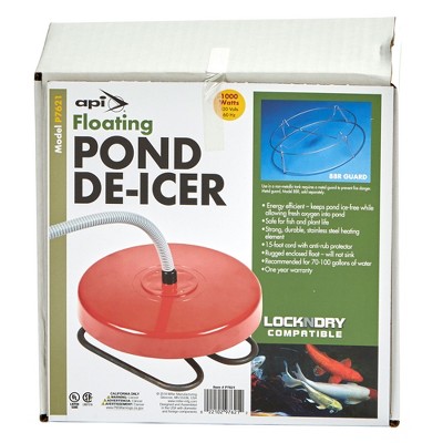 API 1000 Watt Red Floating Pond De-Icer Heater