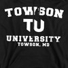 Towson University Official Circle Logo Adult Pull-Over Hoodie - 2 of 4