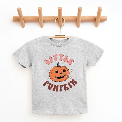 The Juniper Shop Little Pumpkin Retro Toddler Short Sleeve Tee