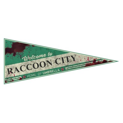 Fanattik Resident Evil Welcome To Raccoon City Wall Pennant