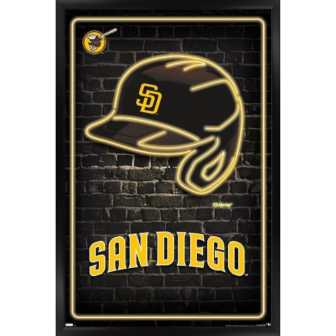 MLB San Diego Padres - Drip Helmet 22' Prints - Trends