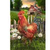 Briarwood Lane Spring Garden Flag 12x18 For Outdoor Sunrise Rooster For Spring Garden Flag Flags For Outside - 3 of 4