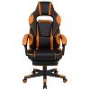 Flash Furniture X40 Gaming Chair Racing Ergonomic Computer Chair with Fully Reclining Back/Arms, Slide-Out Footrest, Massaging Lumbar - image 4 of 4