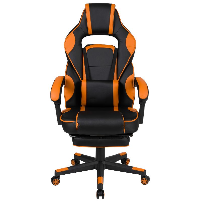 Flash Furniture X40 Gaming Chair Racing Ergonomic Computer Chair with Fully Reclining Back/Arms, Slide-Out Footrest, Massaging Lumbar, 5 of 15