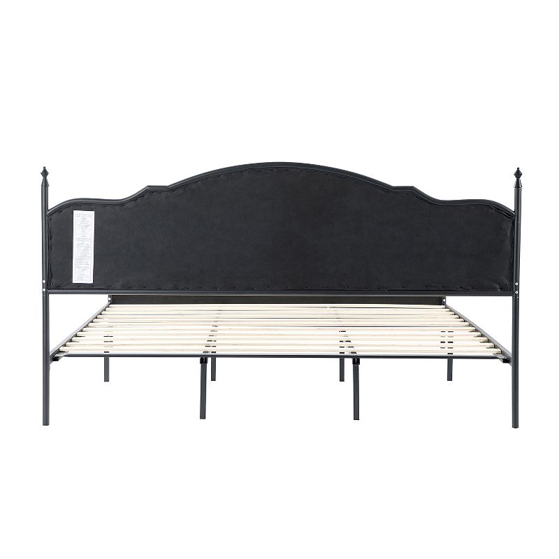 Hylario 78.2" Contemporary Platform Bed with Headboard and Footboard | ARTFUL LIVING DESIGN, 5 of 11