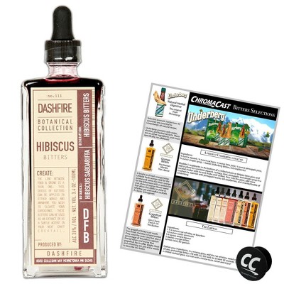 Dashfire 1 Pack Hibiscus Cocktail Bitters 100ml