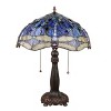 Chloe Lighting Sunniva Dragonfly-Style 2 Light Table Lamp 16" Wide - 2 of 4