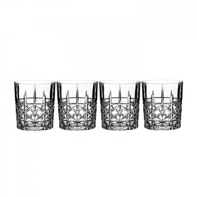 Marquis Brady Double Old Fashioned, Set of 4