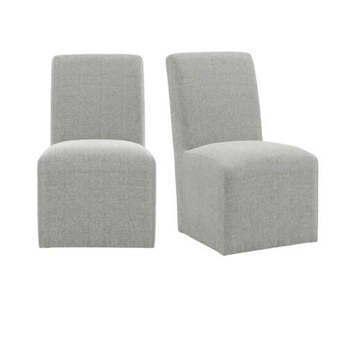 Set Of 2 Cade Upholstered Side Chairs Gray Picket House Furnishings Target