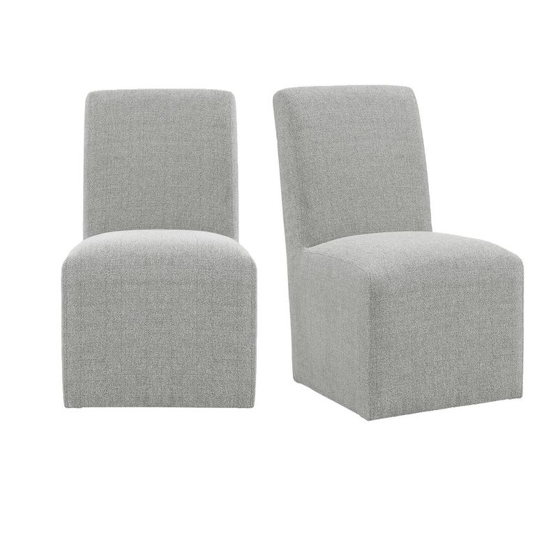 Set of 2 Cade Upholstered Side Chairs Gray - Picket House Furnishings, 1 of 12