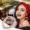Unique Bargains Women's Simple Solid Elastic Cross Headwrap 1 Pc - 2 of 4