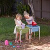 ECR4Kids 2-Station Sand and Water Adjustable Play Table, Sensory Bins - 3 of 4