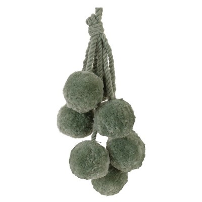 Melrose Pom Pom Cluster Drop (Set of 4)