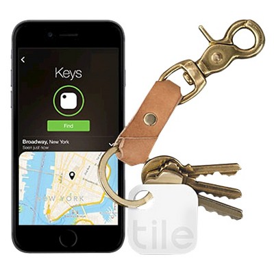 Tile Phone Finder with Key Finder and Item Finder 1 Pack (TLE-01001)