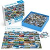 BenBen Jigsaw Puzzles 1000 Pieces for Adults Ages12+, Famous World Scenic Landmarks, 26.62"x19.25" - 3 of 4