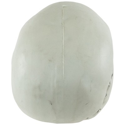 Set of 3 Realistic Plastic Halloween Skull Decorations