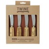 Twine Cork Handle Cheese Spreaders Knives Set - Appetizer Serving Knives - Cream Cheese Spreaders - Set of 4 - image 4 of 4