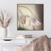 Amanti Art Soft shades of pink petals by Carla Vermeend Canvas Wall Art Print Framed 22 x 22-in. - 3 of 4