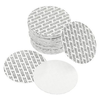 Unique Bargains Pressure Sensitive Seal Adhesive Foam Lid Liner for Glass Plastic Bottle 150 Pcs