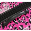Maggift 3 PCS Bag and Luggage Sets, with 4 Spinner Wheels Lightweight Suitcase, Suitable for business trips and travel, Pink, 28.5"*17.9"*11.6" - 3 of 4