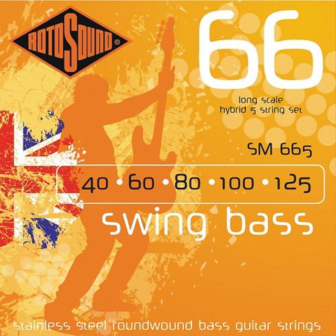 Rotosound SM665 Swing Bass 5-String RoundwoundBass Strings - image 1 of 1