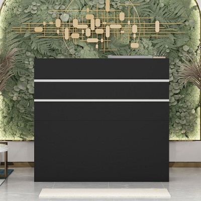 FUFU&GAGA Working Reception Desk L Shaped
