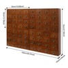YIYIBYUS Drawer Wooden Storage Box, Drawer Storage Cabinets - 4 of 4