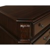 New Classic Furniture,Emilie 3-Drawer Solid Wood Nightstand in Tudor Brown - 4 of 4