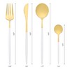 REGALWOVEN Stainless Steel Durable Rust-Proof Corrosion Resistant Flatware Set 4 Pcs 1 Set - 2 of 4