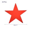 Unique Bargains Decor Material Colorful Cardboard Five Star Cutouts - 2 of 3