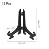 Unique Bargains Card Photo Frame Plate Holder Acrylic Easel Display Stands 5 Inch 12 Pcs - 2 of 4