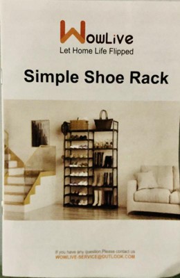 9 Tiers Shoe Rack, 28-32 Pairs Large Separable Shoe Organzier 9