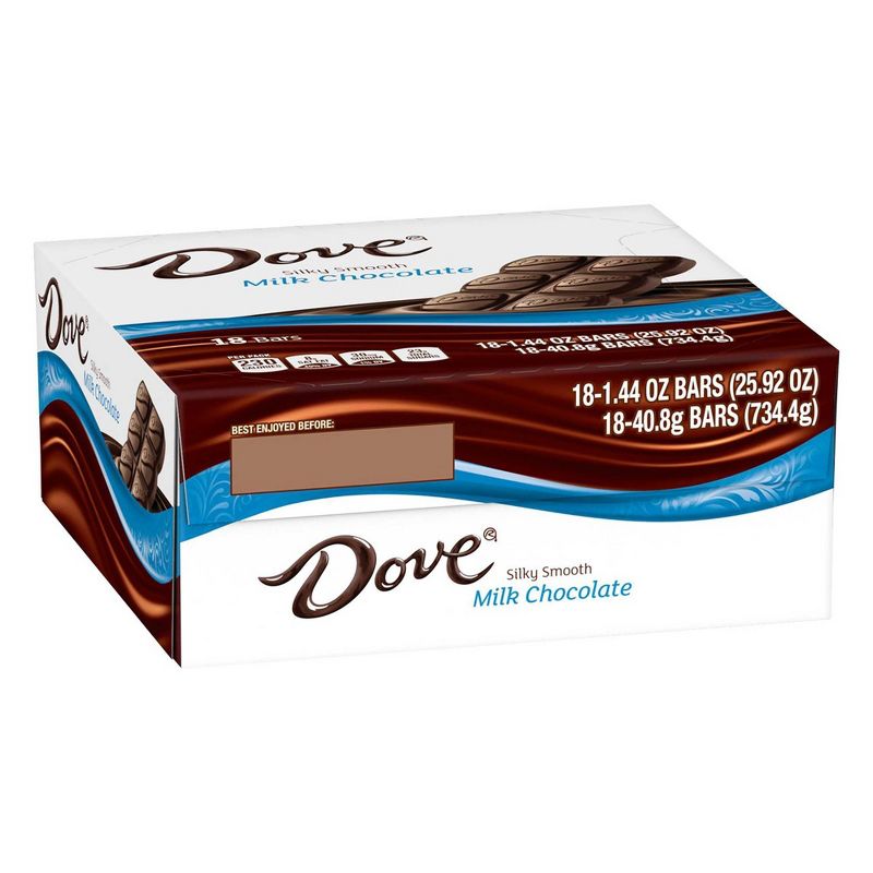 Dove Milk Chocolate Bars - 25.92oz/18ct, 3 of 5