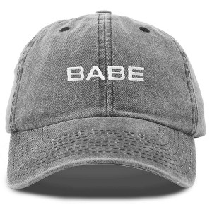 Dalix Babe Embroidered Cotton Baseball Cap Adjustable Dad Hat Womens - 1 of 4