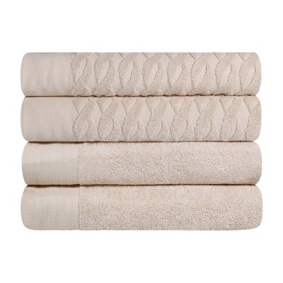 Terry Towel Combination 6pc Set White - Linum Home Textiles : Target