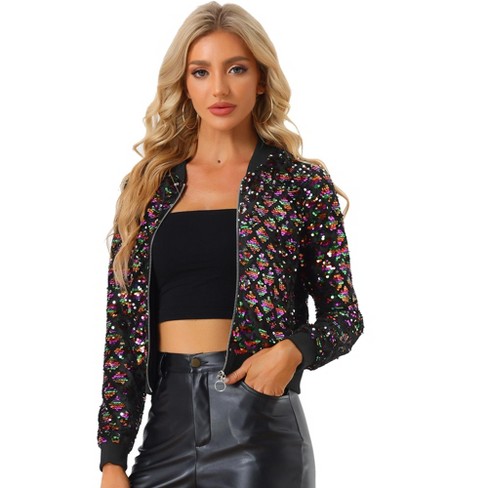 Colourful bomber jacket clearance womens