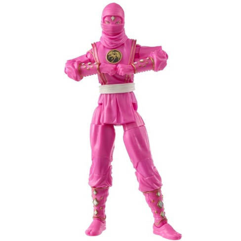 Power Rangers Lightning Collection Mighty Morphin Ninja Pink Ranger Action Figure (Target Exclusive) - image 1 of 4
