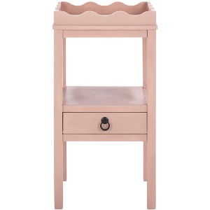 Darlyn One Drawer Accent Table - ACC5731E - Pink - Safavieh - 1 of 4