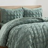 Nestl Bed in a Bag, 7pc Comforter Set Seersucker Design, Modern Comforter Sets with Sheets, Bed in a Bag Bed Set - 3 of 4