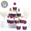 Big Dot of Happiness Happy Diwali - Cupcake Decoration - Festival of Lights Party Cupcake Wrappers and Treat Picks Kit - Set of 24 - 2 of 4