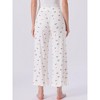 INSPIRE CHIC Women's Pajama Pants Soft Lounge Casual Trousers Wide Leg Pajama Bottom - 4 of 4