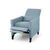 Sapphtopaz Accent Chair Reclining Chair High-Backrest Push-Back Armchair with Nailhead Decorate and Side Pocket Accent Chair for Living Room - 3 of 4