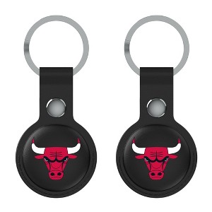 Keyscaper NBA Insignia Black Airtag Holder 2-Pack - 1 of 4
