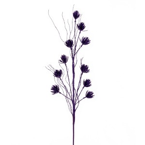 Vickerman 30" Mini Flower Glitter Spray - 1 of 1
