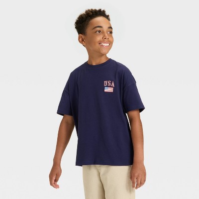Kids' Short Sleeve 4th of July Graphic T-Shirt - Cat & Jack™