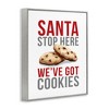 Stupell Industries Santa We Have Cookies Framed Giclee Art - 2 of 4