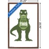 Trends International David Olenick - Love You Framed Wall Poster Prints - 3 of 4