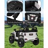 24V 2 Seater Ride On Jeep Car,Kids Battery Powered Vehicles w/Parent Remote Control - 3 of 4