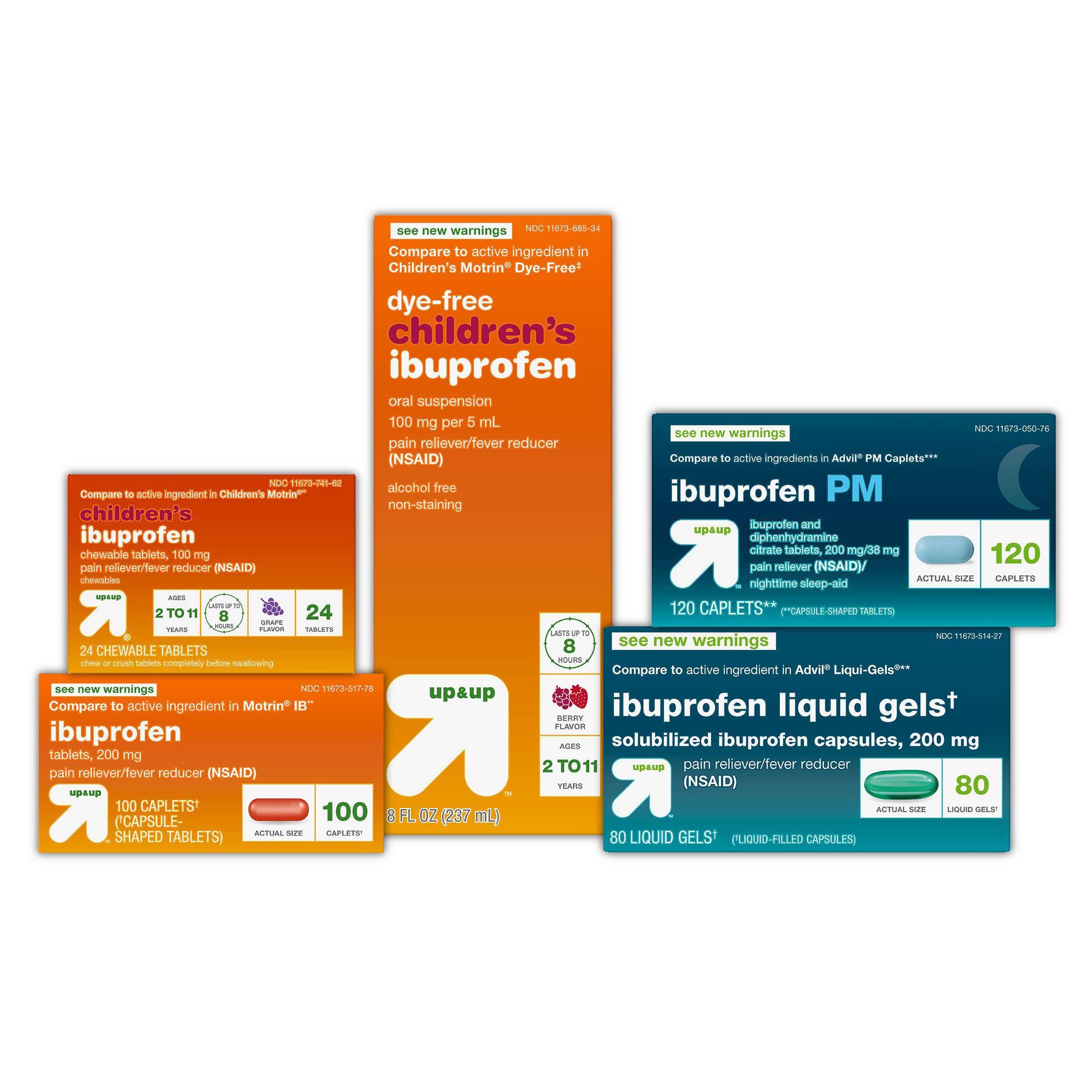 Ibuprofen (NSAID) Collection - up&up™